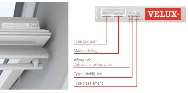 velux codering