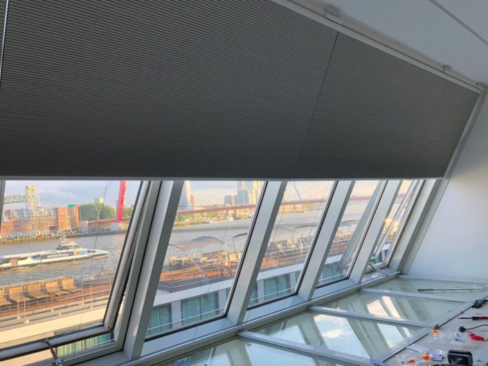 Shutters Rotterdam - Plissé Duette Electric